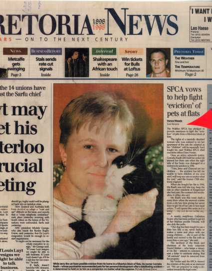 Pretoria News, 6 May 1998: